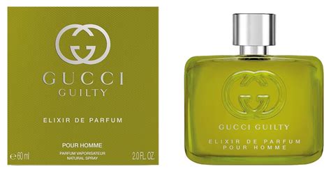 gucci guilty elixir de parfum notes|perfume gucci guilty original.